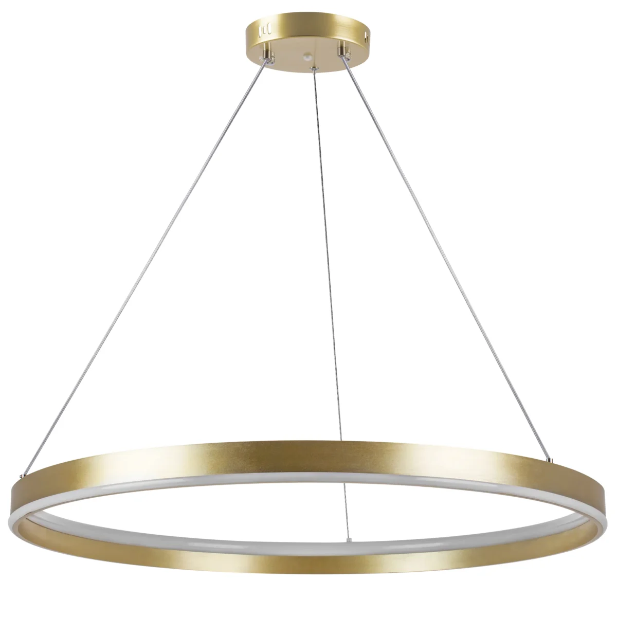 736412 Люстра ROTONDA 134W LED 6432LM 120G ЗОЛОТО 3000-6000K — изображение 1