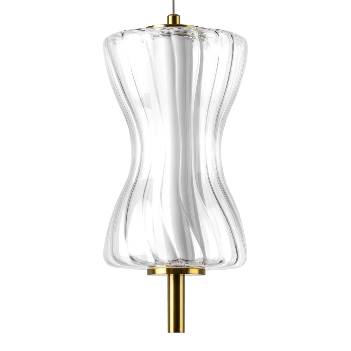 800013 Люстра BOTTO LED 6W 760LM ЛАТУНЬ/ПРОЗРАЧНЫЙ/БЕЛЫЙ 3000K — изображение 9