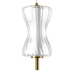 800013 Люстра BOTTO LED 6W 760LM ЛАТУНЬ/ПРОЗРАЧНЫЙ/БЕЛЫЙ 3000K — изображение 9