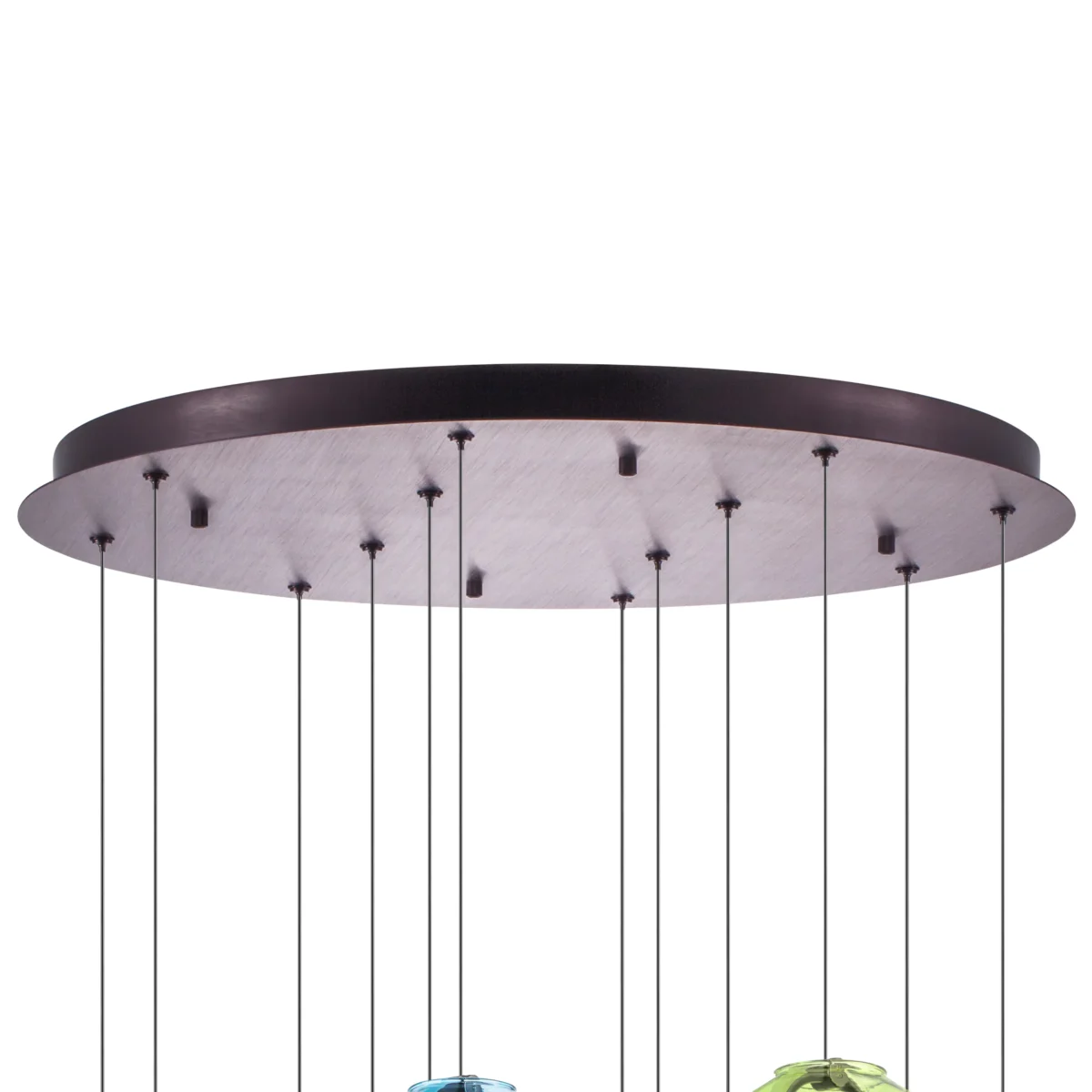 796329 Люстра CARAMELLO LED 12х6W 1400LM КОФЕЙНЫЙ/МУЛЬТИКОЛОР 3000K — изображение 3