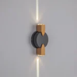 380623 Светильник DITO 2х1W LED 220LM G ЧЕРНЫЙ/ЗОЛОТО 4000K — изображение 3