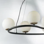 815360 Люстра CROCO 6х40W E14 ЧЕРНЫЙ МАТОВЫЙ/ЗОЛОТО — изображение 10