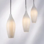 803020 Подвес PENTOLA 1х40W E14 ХРОМ/БЕЛЫЙ — изображение 4