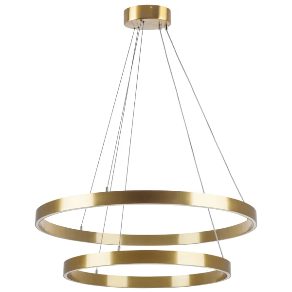 748123 Люстра SATURNO LED 84W 5800LM 70G ЗОЛОТО 3000-6000K