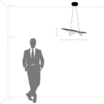 731303 Люстра VARESE 18W LED 1720LM 360G ЗОЛОТО 3000K — изображение 11