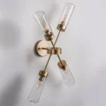 690643 Св-к настенно-потолочн CROTONE 4х40W E14 ШАМПАНЬ/ПРОЗРАЧНЫЙ — изображение 7