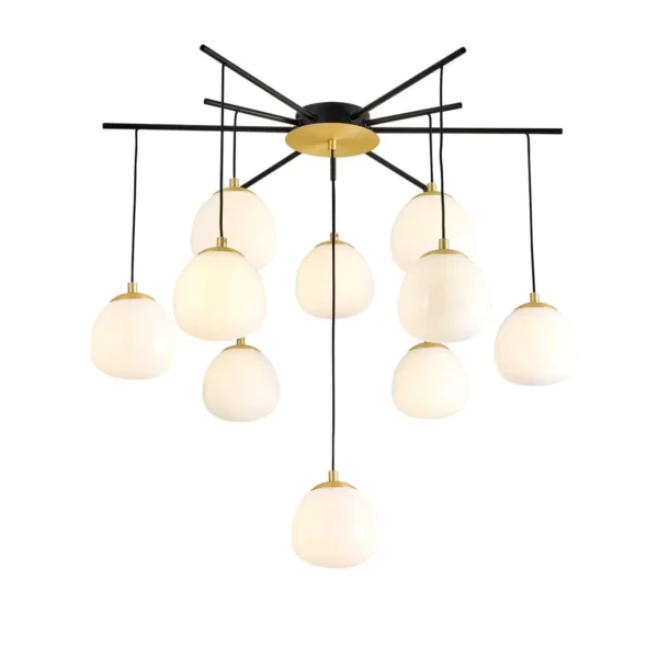 3047-10P, потолочная люстра, D750xH725, 10xG9x28W, excluded