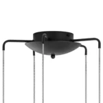 L5T747437 Люстра TUBO LED 25W 1500LM 25G ЧЕРНЫЙ 3000K (574727+747437 (5шт) — изображение 3