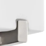 805610 Светильник настенный QUBICA 1х40W E14 13см НИКЕЛЬ/БЕЛЫЙ — изображение 3