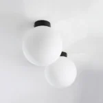 812027 Люстра GLOBO 1х40W E14 matt black/white — изображение 5