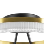 736040 Люстра ROTONDA 21W LED 1053LM 180G ЧЕРНЫЙ/ЛАТУНЬ 3000K — изображение 2