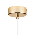 816016 Люстра DUMO 1х40W E14 БЕЛЫЙ МАТОВЫЙ/ЗОЛОТО — изображение 6