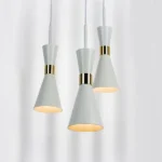 816016 Люстра DUMO 1х40W E14 БЕЛЫЙ МАТОВЫЙ/ЗОЛОТО — изображение 9