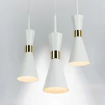 816016 Люстра DUMO 1х40W E14 БЕЛЫЙ МАТОВЫЙ/ЗОЛОТО — изображение 10