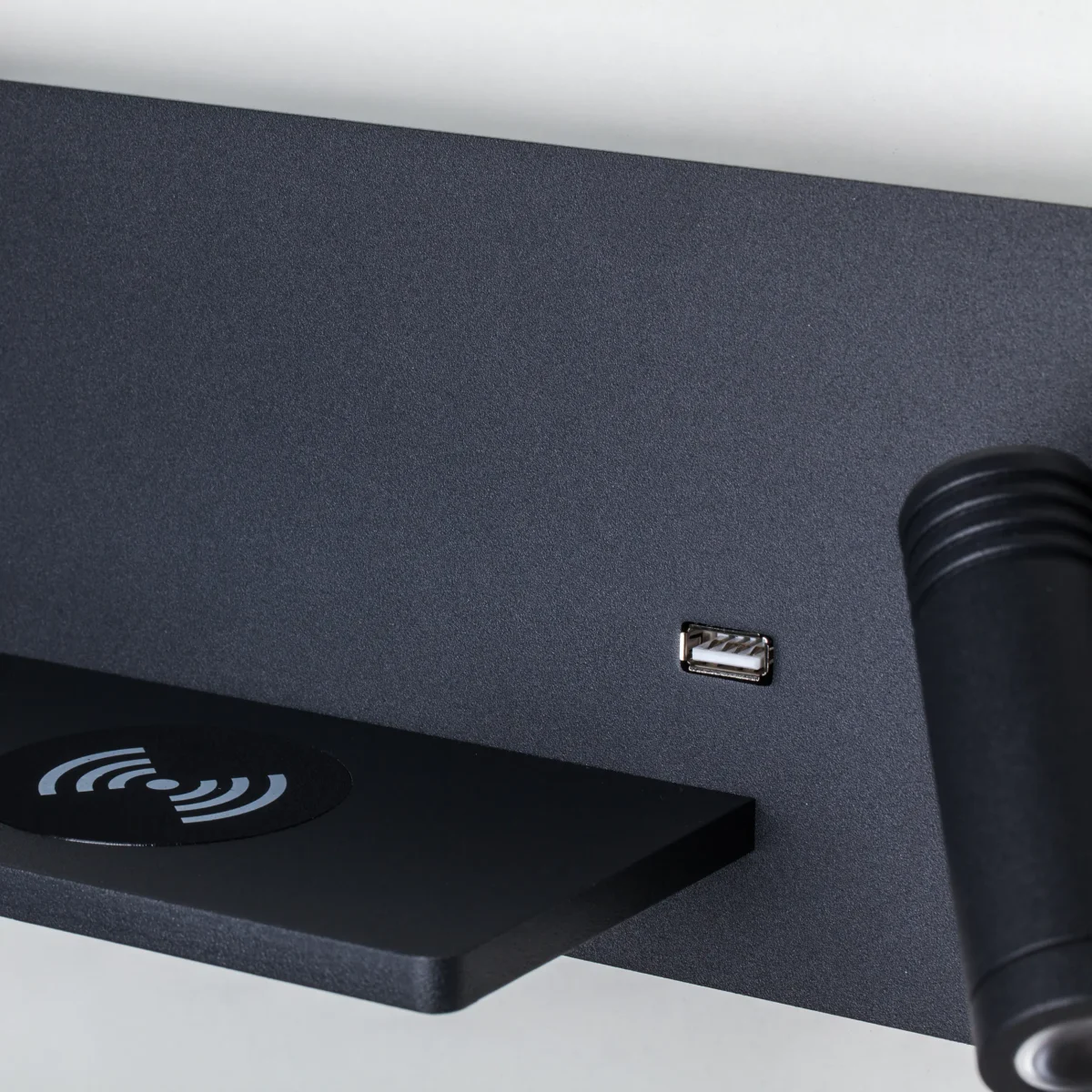 808547 Бра MURO 4,5W+3W LED 360LM+240LM ЧЕРНЫЙ 3000K — изображение 3