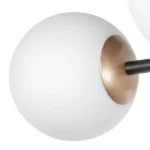 815480 Люстра CROCO 8х40W E14 ЧЕРНЫЙ МАТОВЫЙ/ЗОЛОТО — изображение 7