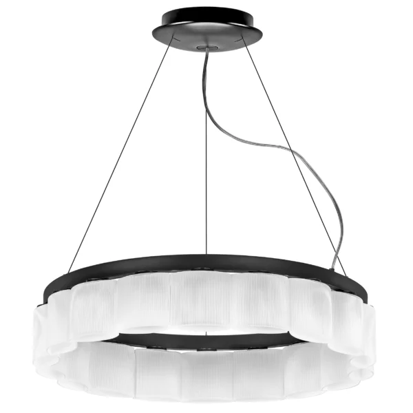 812186 Люстра NIBBLER 18х6W(Led) G9 ЧЕРНЫЙ/БЕЛЫЙ