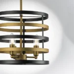 735030 Люстра EPSILON 3х40W E14 ЧЕРНЫЙ/ЗОЛОТО — изображение 2