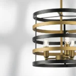 735030 Люстра EPSILON 3х40W E14 ЧЕРНЫЙ/ЗОЛОТО — изображение 3