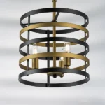 735030 Люстра EPSILON 3х40W E14 ЧЕРНЫЙ/ЗОЛОТО — изображение 4