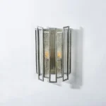 712624 Бра AGAVE 2х40W E14 СЕРЕБРО С ПАТИНОЙ/ПРОЗРАЧНЫЙ — изображение 6