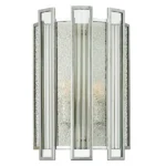 712624 Бра AGAVE 2х40W E14 СЕРЕБРО С ПАТИНОЙ/ПРОЗРАЧНЫЙ