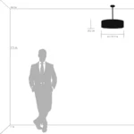 746068 Люстра AMERIGO 6х40W E14 УМБРА ПРОЗРАЧНЫЙ — изображение 2