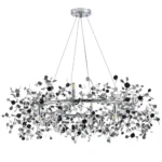 721384 Люстра EXTRA 8х5W(led) G9 ХРОМ