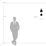 765617 Бра LOFT 1х40W E14 ЧЕРНЫЙ — изображение 2