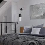 690617 Бра RAMO 1х40W E27 ЧЕРНЫЙ МАТОВЫЙ/БЕЛЫЙ — изображение 6