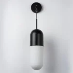 690617 Бра RAMO 1х40W E27 ЧЕРНЫЙ МАТОВЫЙ/БЕЛЫЙ — изображение 5