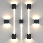 340537 Светильник DALLA 2х10W LED 2200LM G ЧЕРНЫЙ 4000K IP65 — изображение 4