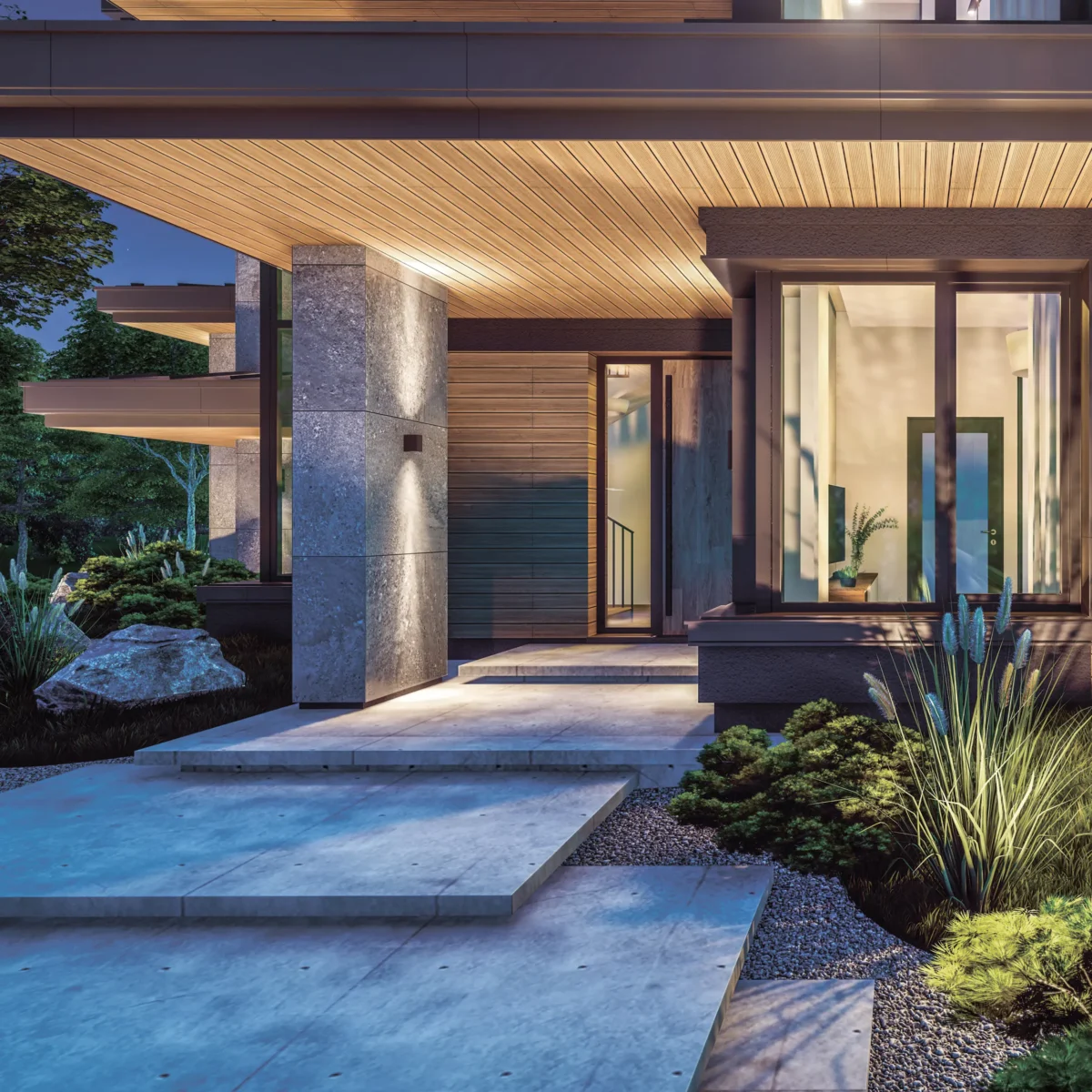 340537 Светильник DALLA 2х10W LED 2200LM G ЧЕРНЫЙ 4000K IP65 — изображение 2