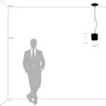 802115 Подвес NUBI LEGNO 1х40W E27 СВЕТЛОЕ ДЕРЕВО/БЕЛЫЙ — изображение 3