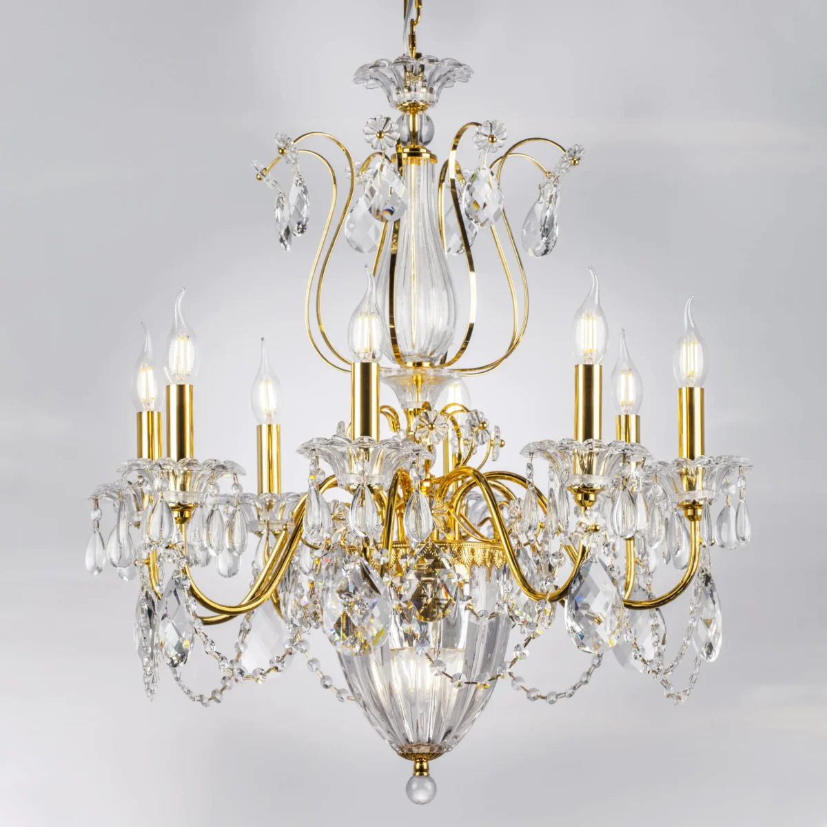 790112 Люстра SCHON 11х60W E14 Gold — изображение 6