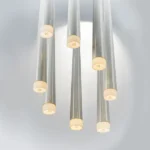 807086 Подвес PUNTO 8х25W G9 ХРОМ/БЕЛЫЙ — изображение 2