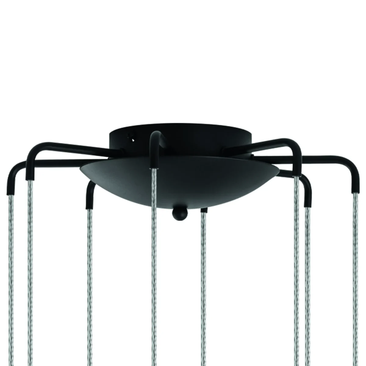 L8T747137 Люстра TUBO LED 40W 2000LM 360G ЧЕРНЫЙ 3000K (574737+747137 (8шт) — изображение 2