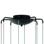 L8T747137 Люстра TUBO LED 40W 2000LM 360G ЧЕРНЫЙ 3000K (574737+747137 (8шт) — изображение 2