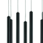 L8T747137 Люстра TUBO LED 40W 2000LM 360G ЧЕРНЫЙ 3000K (574737+747137 (8шт) — изображение 4