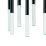 L8T747137 Люстра TUBO LED 40W 2000LM 360G ЧЕРНЫЙ 3000K (574737+747137 (8шт) — изображение 5