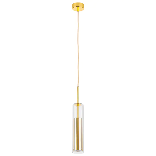 756012 Люстра CILINO 1х40W GU10 GOLD