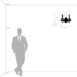 700622 Бра CLASSIC 2х60W E14 ЗОЛОТО — изображение 5