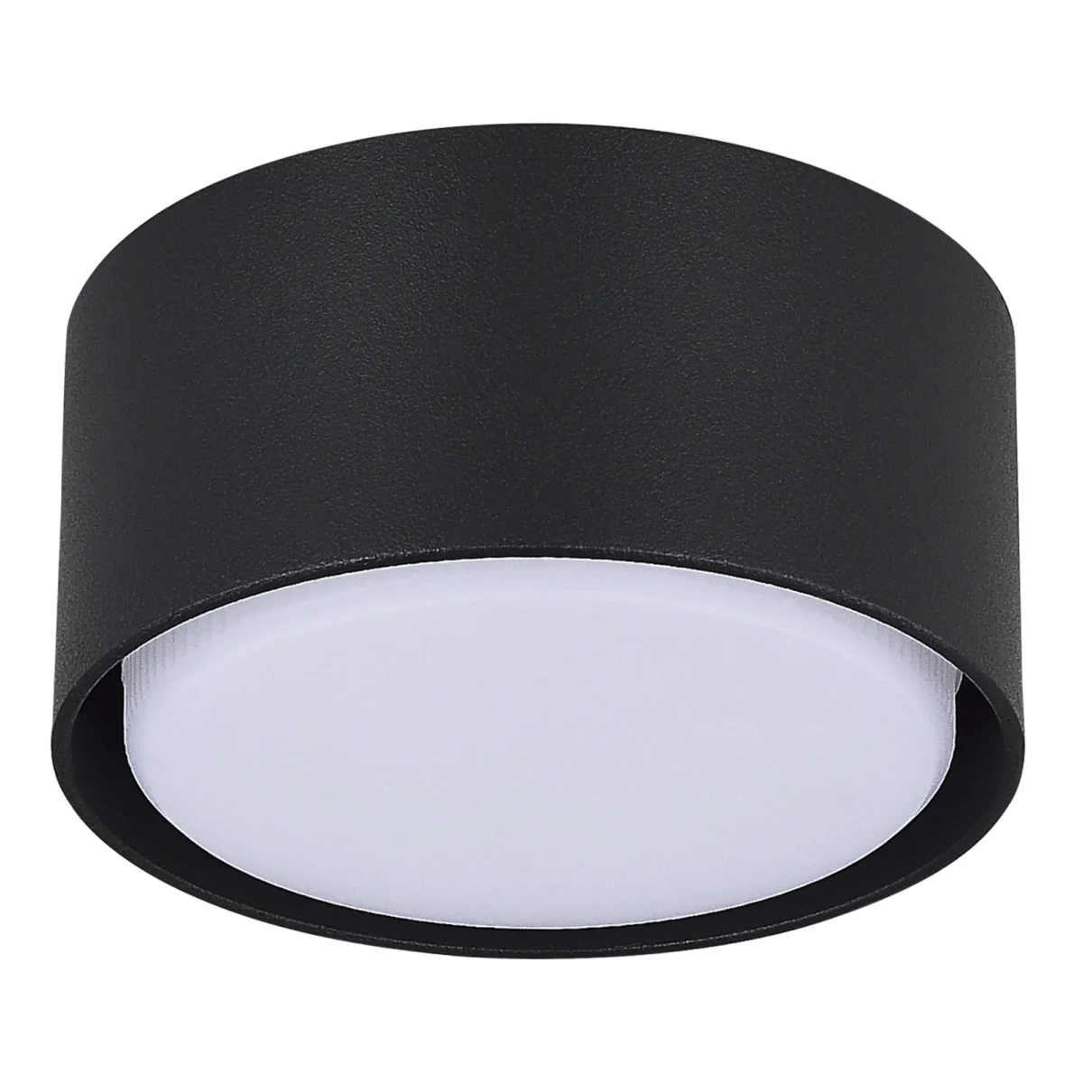 ST164.402.01 Светильник потолочный Черный GX53 1*50W IP20 D85xH40 220V Без ламп Накладные светильники — изображение 2