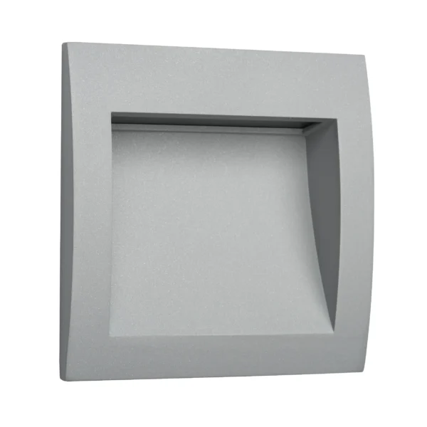 383694 Светильник ESTRA LED 5W 250LM 120G СЕРЫЙ 4000K IP55