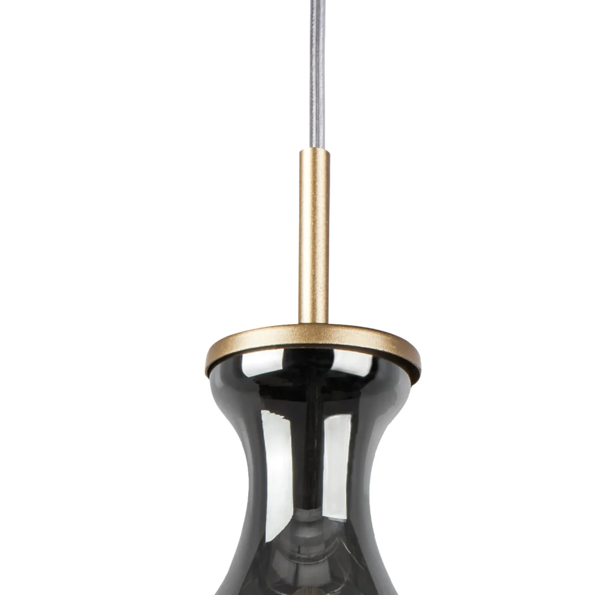 808028 Подвес FORMA 1х10W (led) E14 ШАМПАНЬ/ДЫМЧАТЫЙ — изображение 4