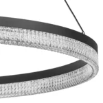 736187 Люстра ROTONDA 51W LED 2808LM 180G ЧЕРНЫЙ 3000K — изображение 4