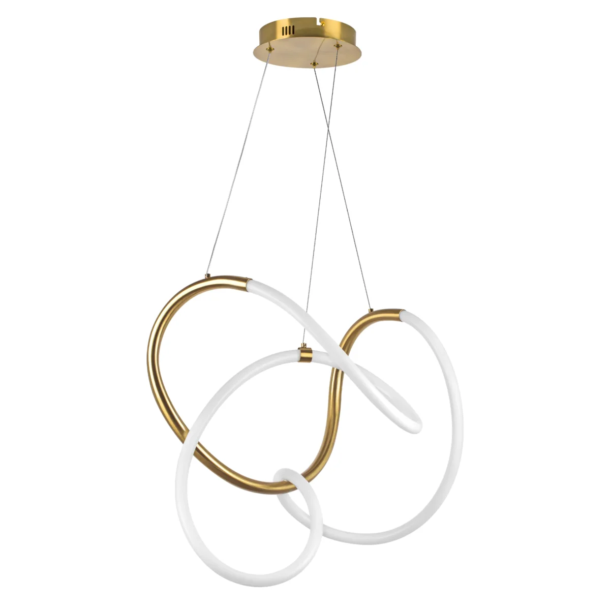 aba18904b92d11ef80c0c81f66f678af_336e40b4784511f080c0c81f66f678af 637063 Люстра CORINTO 30W LED 2680LM ЗОЛОТО 3000K IP20 — изображение 1