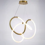 637063 Люстра CORINTO 30W LED 2680LM ЗОЛОТО 3000K IP20 — изображение 12