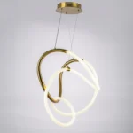 637063 Люстра CORINTO 30W LED 2680LM ЗОЛОТО 3000K IP20 — изображение 14