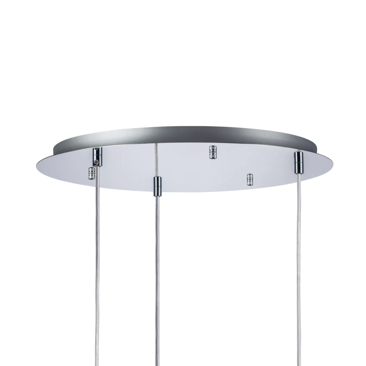 L3PR721134 Подвес тройной круглый EXTRA 3x3x5W(led) G9  (721134 - 3 + 572134 -1) ХРОМ — изображение 3